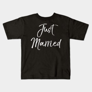 Honeymoon For Husband Just Married Kids T-Shirt